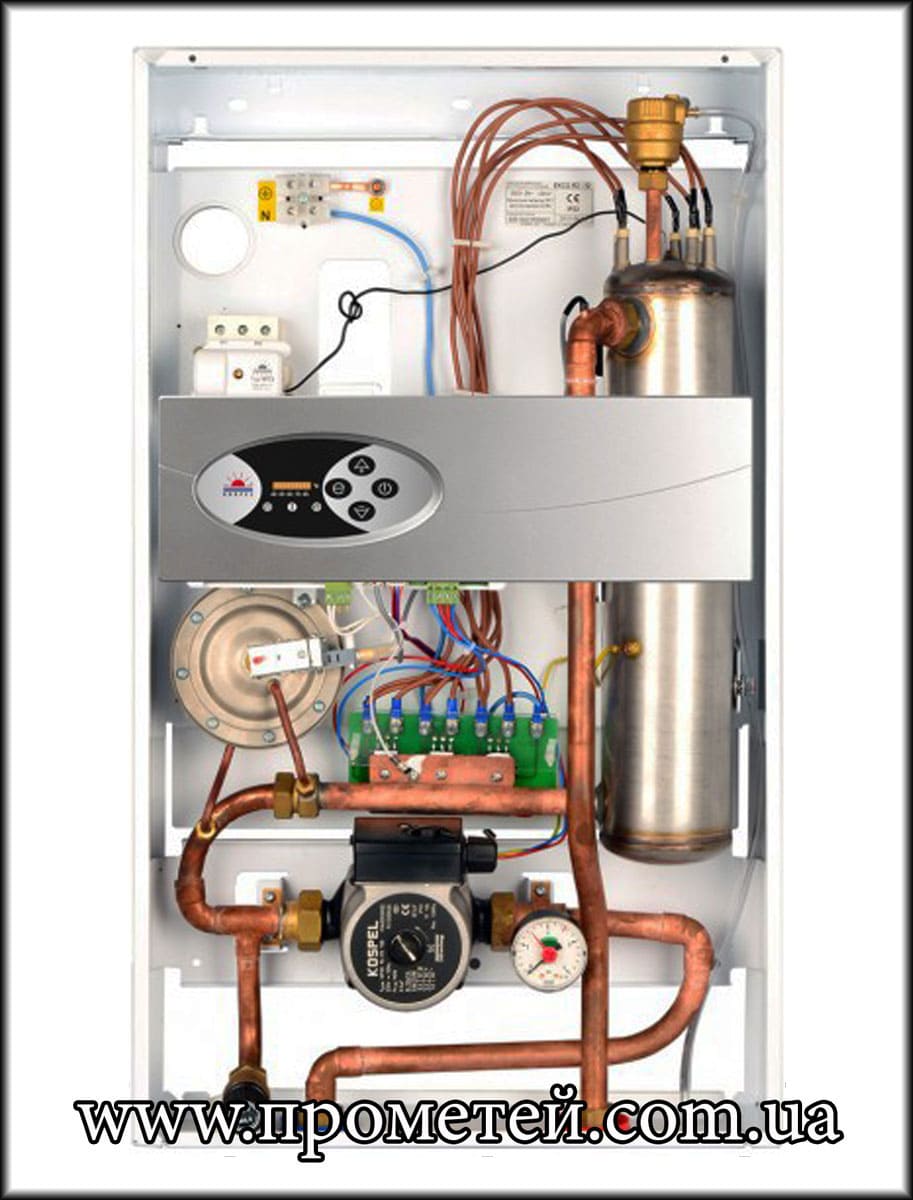 Конструкція електричного котла Коспел EKCO.R2 Конструкція електричного котла Коспел EKCO.R2